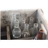 Image 7 : Vintage Wooden Pepsi Cola Crate and (26) Vintage Pop Glass Bottles