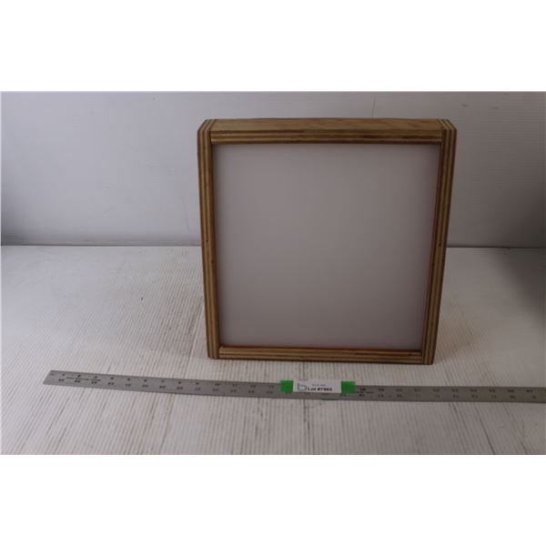 Wood Light Box (12.75" x 13.25")