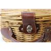 Image 2 : Wicker Picnic Basket, (3) Tea Pots, (1) Kettle