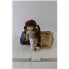Image 1 : Collector's Choice Club "Princess" Porcelain Doll (10.25" Tall) with Tote
