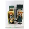 Image 1 : (2) Anne of Green Gables Porcelain Dolls (Avonlea Traditions 13" Tall, Kindred Spirits of PEI 14" Ta