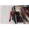 Image 2 : (24) Pens - Calligraphy and Assorted plus Ink Refills
