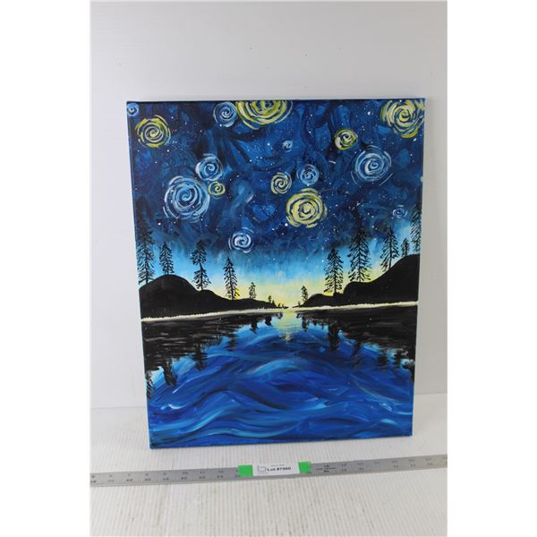 Canvas Painting - 19.75" x 16"