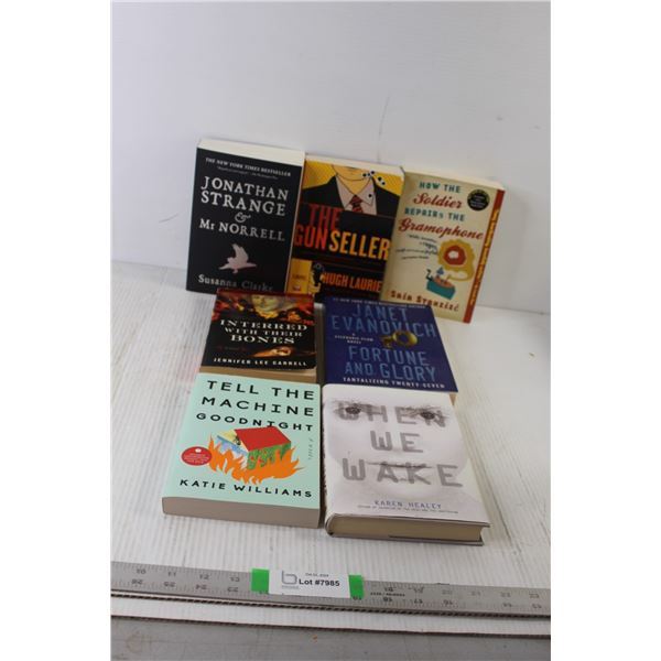 (5) Soft Cover Books, (1) Hard Cover Book