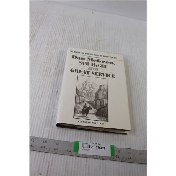 "Rugged And Romantic Poems Of Robert Service - Soft Cover Book