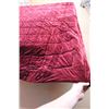 Image 3 : *Crushed Velvet Bed Comforter- Some Holes- 89'' x 90''