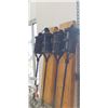 Image 2 : FOUR METAL TIKI TORCHES
