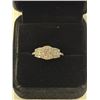 Image 2 : VINTAGE 925 STERLING SILVER RING W/ CZ STONES