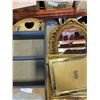 Image 2 : KNICK KNACK SHELF WITH FRAMES AND MIRROR