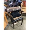 Image 1 : 2 FLEECE BLANKETS, CARPET RUNNER AND ARMCHAIR WITH LEATHER SEAT