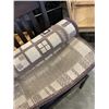Image 2 : 2 FLEECE BLANKETS, CARPET RUNNER AND ARMCHAIR WITH LEATHER SEAT