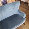 Image 2 : VINTAGE BLUE LOVESEAT