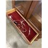 Image 2 : GLASSFRONT DISPLAY CABINET WITH LIGHT