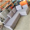 Image 1 : GREY IKEA SECTIONAL WITH PULL OUT TRUNDLE
