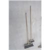 Image 1 : two shop brooms