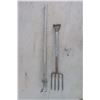 Image 1 : pitch fork and garden tool