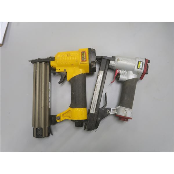 two air nailers