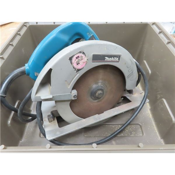 Makita circular saw and ammo case
