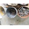 Image 1 : 3 pails of hardware