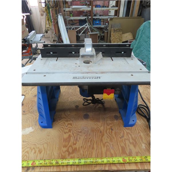 Mastercraft table router