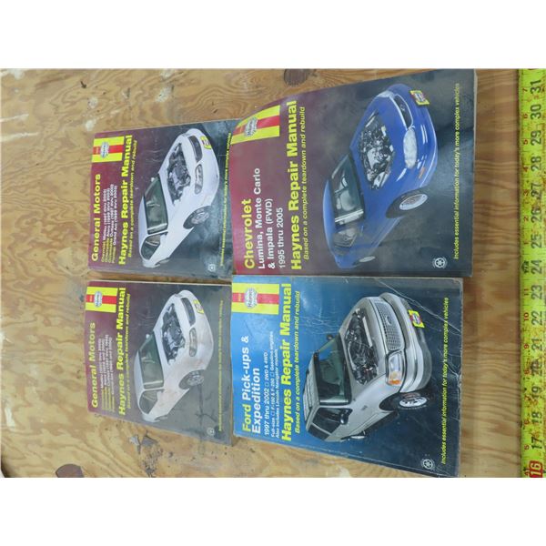 4 shop manuals