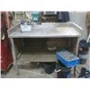 Image 3 : metal work bench 4'6"