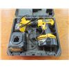 18v Dewalt drill set