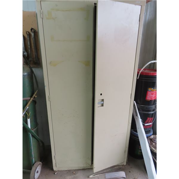 6ftx3ftx20" deep steel cabinet