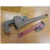Image 2 : two pipe wrenches