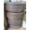 Image 6 : 6 bolt chevy Cadillac rims with 265-70-R17 Michelin all season tires like new