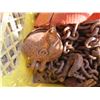 Image 3 : chain, chain binders, snatch block