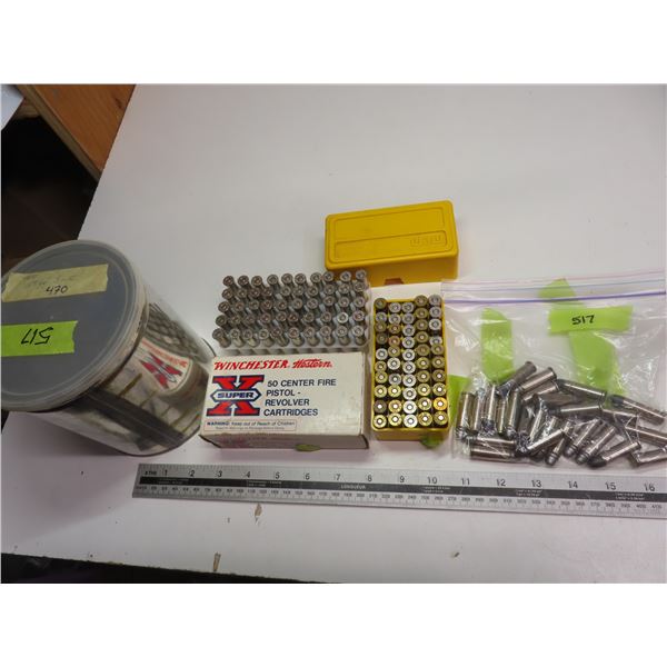 .38 special 175 rounds Brass bullets * PAL REQUIRED