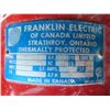 Image 3 : Franklin electric 1/2 HP pressure pump