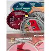 Image 2 : 7 - New  7 1/4" Circular Saw Blades & 3 - 7" Diamond Blades