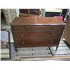 Image 1 : dresser with mirror (dresser 34"h x 47.5"w x 23.75"d, mirror 35"h x 43.5"w)