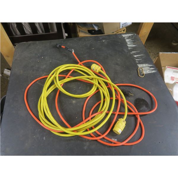 two extension cords