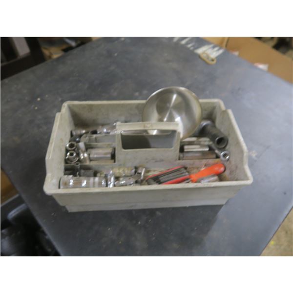 toolbox with assorted tools