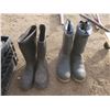Image 3 : two pairs of rubber boots