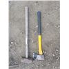 Image 1 : sledge hammer and axe