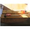 two ice fishing trip rods