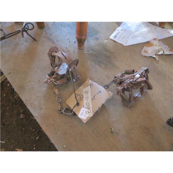 two animal traps
