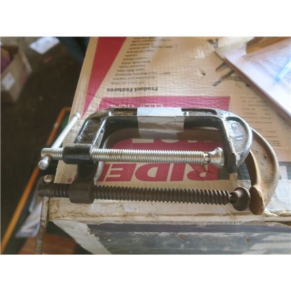 two c-clamps