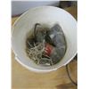 Image 5 : bucket of assorted hardware