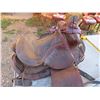 Image 5 : 18" leather saddle with halter and reins