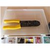 Image 4 : satellite electronics parts, wire cutters, crimpers