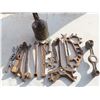 Image 1 : antique wrenches and tools