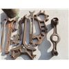 Image 3 : antique wrenches and tools