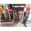 Image 3 : box of spray paints, cleaners, chemicals mostly new
