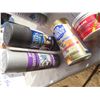 Image 5 : box of spray paints, cleaners, chemicals mostly new