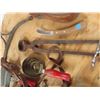 Image 3 : lot of horse supplies, brushes, picks, quarter horse bit